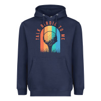 Navy golf funny golf clothing for a golf player Heavyweight Hoodie - linhVisuals