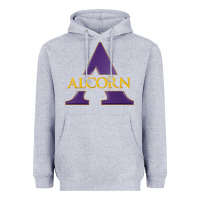 Heather Grey alcorn state athletics Heavyweight Hoodie - linhVisuals