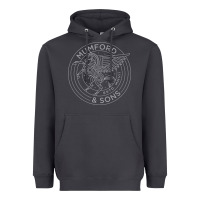 Smoke #mumford and #sons #pegasus Heavyweight Hoodie - linhVisuals