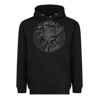 Black #mumford and #sons #pegasus Heavyweight Hoodie - linhVisuals