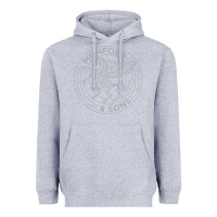 Heather Grey #mumford and #sons #pegasus Heavyweight Hoodie - linhVisuals
