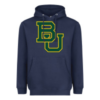 Navy baylor athletics Heavyweight Hoodie - linhVisuals