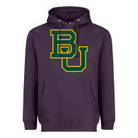 Plum baylor athletics Heavyweight Hoodie - linhVisuals