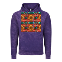 Cloud Purple native american aztec seamless pattern 2 Vintage Hoodie - BundleAndBundleShop