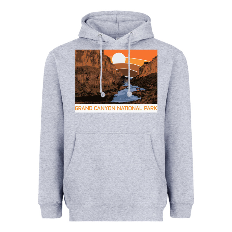 Vintage Grand Canyon National Park Retro Colorado River 80s Heavyweight Hoodie by linhVisuals | Teevron