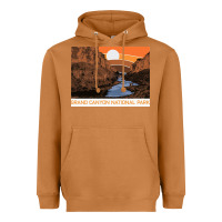 Meerkat vintage grand canyon national park retro colorado river 80s Heavyweight Hoodie - linhVisuals