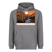 Storm vintage grand canyon national park retro colorado river 80s Heavyweight Hoodie - linhVisuals