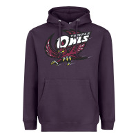 Plum temple owls Heavyweight Hoodie - linhVisuals