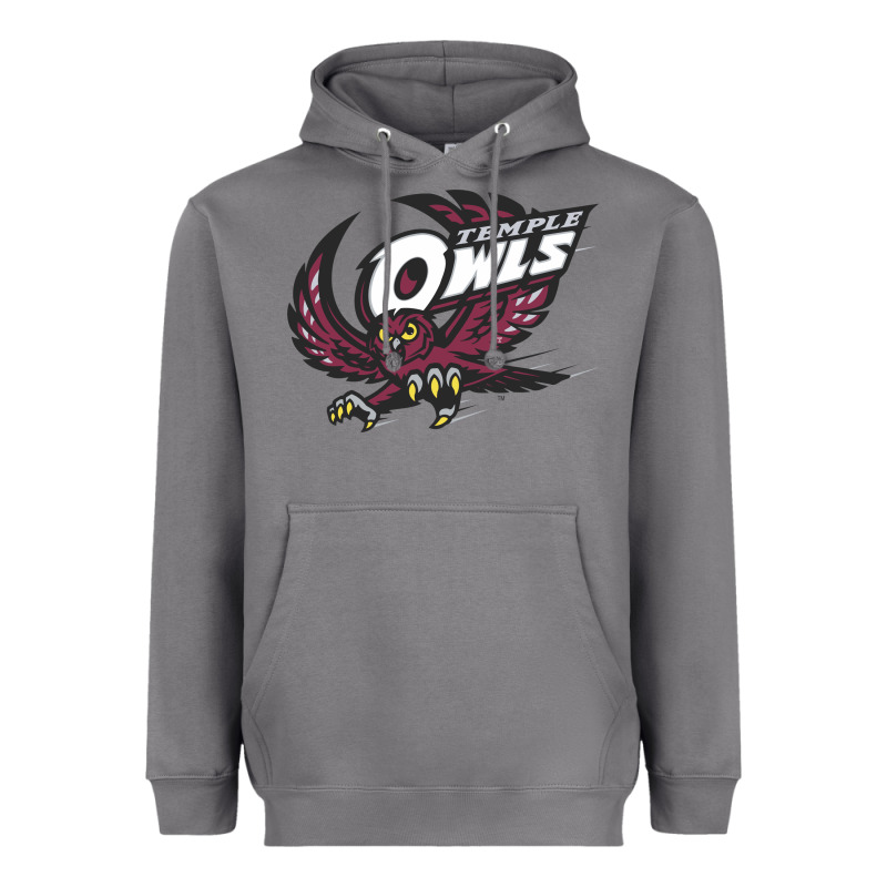 Temple Owls Heavyweight Hoodie by linhVisuals | Teevron