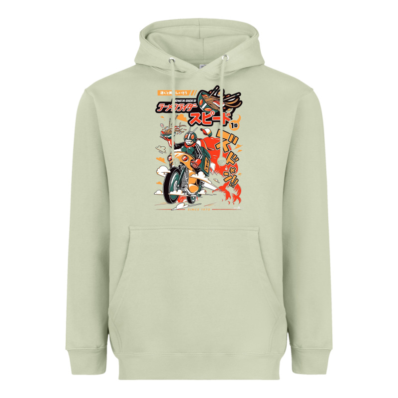 Ramen Rider Food, Noodles Heavyweight Hoodie by linhVisuals | Teevron
