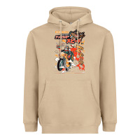 Mushroom ramen rider food, noodles Heavyweight Hoodie - linhVisuals