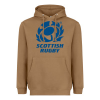 Toasted Coconut scottish rugby Heavyweight Hoodie - linhVisuals
