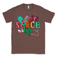 Chestnut Scrub life Classic Tee - CowGirlArtShop