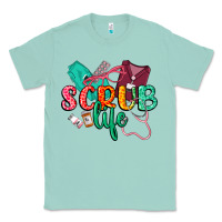 Seafoam Scrub life Classic Tee - CowGirlArtShop