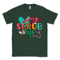 Sports Green Scrub life Classic Tee - CowGirlArtShop