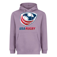 Lavender rugby Heavyweight Hoodie - linhVisuals