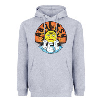 Heather Grey Ice Abolish Heavyweight Hoodie - linhVisuals