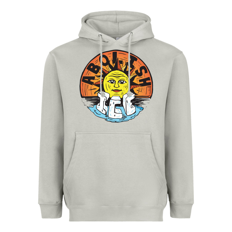 Ice Abolish Heavyweight Hoodie by linhVisuals | Teevron