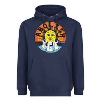 Navy Ice Abolish Heavyweight Hoodie - linhVisuals