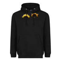 Black hobbes Heavyweight Hoodie - linhVisuals
