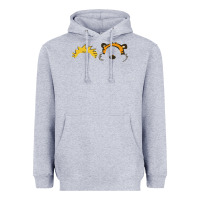 Heather Grey hobbes Heavyweight Hoodie - linhVisuals