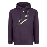 Plum hobbes Heavyweight Hoodie - linhVisuals