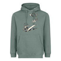 Sage hobbes Heavyweight Hoodie - linhVisuals