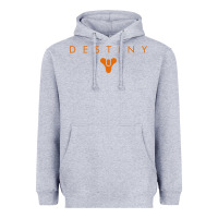 Heather Grey destiny games Heavyweight Hoodie - linhVisuals