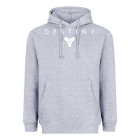 Heather Grey destiny games Heavyweight Hoodie - linhVisuals