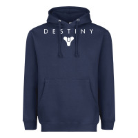 Navy destiny games Heavyweight Hoodie - linhVisuals