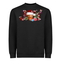 Black joy christmas heifer Heavyweight Sweatshirt - AdoDesignShop