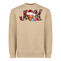 Mushroom joy christmas heifer Heavyweight Sweatshirt - AdoDesignShop