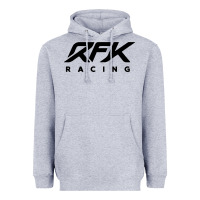 Heather Grey rfk racing Heavyweight Hoodie - linhVisuals