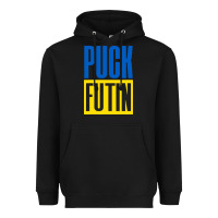 Black puck futin meme Heavyweight Hoodie - linhVisuals