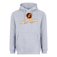 Heather Grey the flash 02 Heavyweight Hoodie - linhVisuals