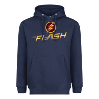 Navy the flash 02 Heavyweight Hoodie - linhVisuals
