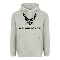 Us Air Force Usaf Distressed Heavyweight Hoodie | Teevron
