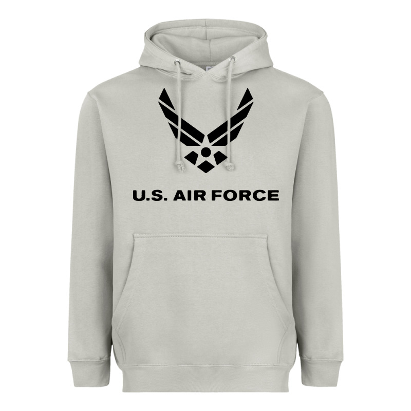 Us Air Force Usaf Distressed Heavyweight Hoodie by linhVisuals | Teevron