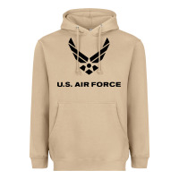 Mushroom us air force usaf distressed Heavyweight Hoodie - linhVisuals