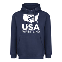 Navy usa fight Heavyweight Hoodie - linhVisuals