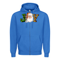 True Royal Christmas santa clause joy Zipper Hoodie - AdoDesignShop