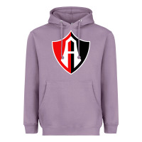 Lavender Atlas Football Heavyweight Hoodie - linhVisuals