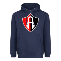 Navy Atlas Football Heavyweight Hoodie - linhVisuals