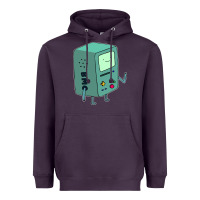 Plum Bmo Adventure Time Heavyweight Hoodie - linhVisuals