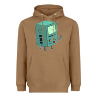 Toasted Coconut Bmo Adventure Time Heavyweight Hoodie - linhVisuals