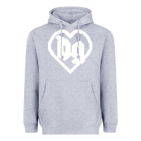 Heather Grey Drain Gang Heavyweight Hoodie - linhVisuals