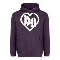 Plum Drain Gang Heavyweight Hoodie - linhVisuals