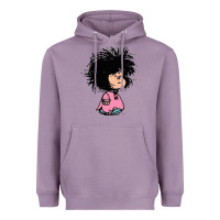 Lavender MAFALDA Heavyweight Hoodie - linhVisuals