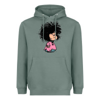 Sage MAFALDA Heavyweight Hoodie - linhVisuals