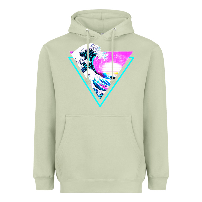 Vaporwave Aesthetic Heavyweight Hoodie by linhVisuals | Teevron
